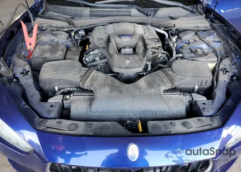 2015 Maserati Ghibli S z USA, uszkodzony, nr VIN ZAM57RTA1F1134590